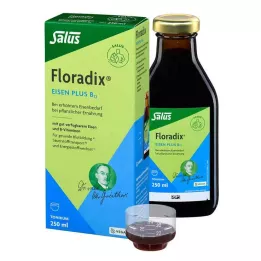 FLORADIX Jern plus B12 vegansk tonic, 250 ml