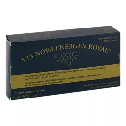 VIA NOVA Energen Royal drikkeampuller, 20x10 ml