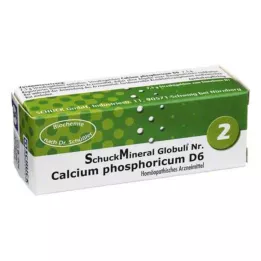 SCHUCKMINERAL Globuli 2 Calcium phosphoricum D 6, 7,5 g