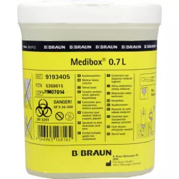 MEDIBOX Affaldsbeholder 0,7 l, 1 stk