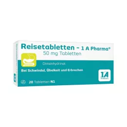 REISETABLETTEN-1A Pharma, 20 stk