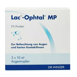 LAC OPHTAL MP Øjendråber, 3X10 ml
