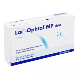 LAC OPHTAL MP sinus øjendråber, 30X0,6 ml