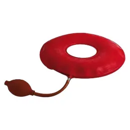 Luftpudesæt 40 cm diameter med gummipumpe, 1 stk