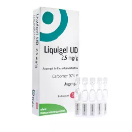 LIQUIGEL UD 2,5 mg/g øjengel i enkeltdosisbeholder, 30X0,5 g