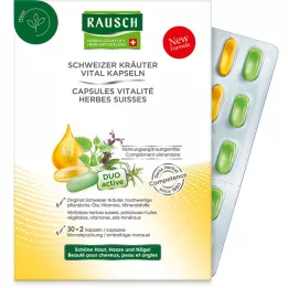 RAUSCH Herbal Vital Kapsler, 30X2 stk