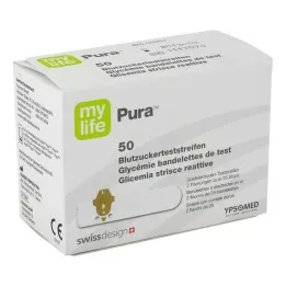 MYLIFE Pura blodsukker teststrimler, 50 stk