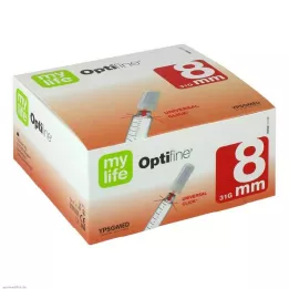 MYLIFE Optifine pennåle 8 mm, 100 stk