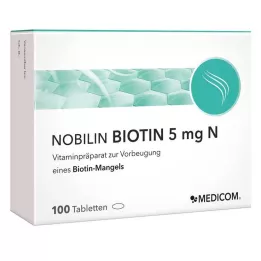 NOBILIN Biotin 5 mg N tabletter, 100 stk