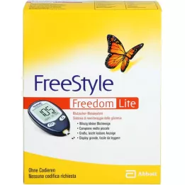 FREESTYLE Freedom Lite Sæt mg/dl uden kodning, 1 stk