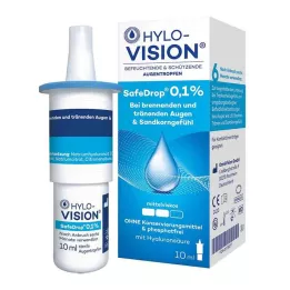 HYLO-VISION SafeDrop 0,1% øjendråber, 10 ml