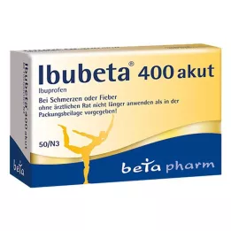 IBUBETA 400 akutte filmovertrukne tabletter, 50 stk