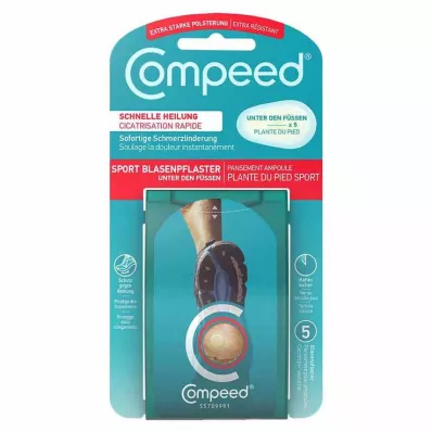 COMPEED Blisterplaster under fødderne, 5 stk