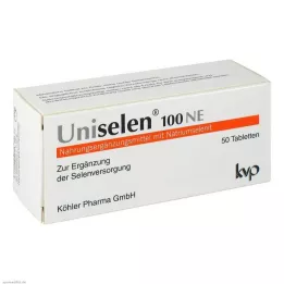 UNISELEN 100 NE tabletter, 1X50 stk