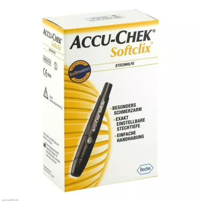 ACCU-CHEK Softclix sort, 1 stk ACCU-CHEK Softclix sort, 1 stk