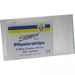 SENADA Gipslister 25x72 mm, 4 stk