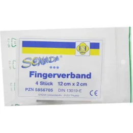 Senada fingerbind 2x12 cm, 4 stk
