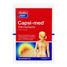 CAPSI-MED Varmeplaster 11x18 cm, 1 stk