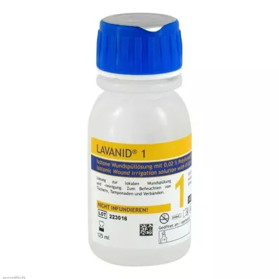LAVANID 1 sårskylleopløsning, 125 ml