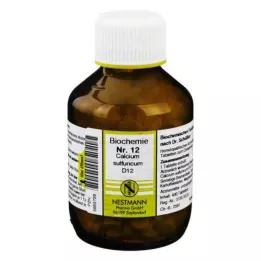 BIOCHEMIE 12 Calcium sulfuricum D 12 tabletter, 400 stk