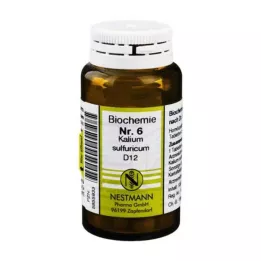 BIOCHEMIE 6 Kalium sulfuricum D 12 tabletter, 100 stk
