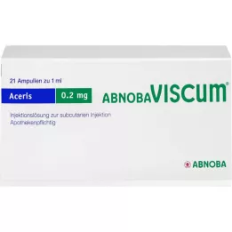 ABNOBAVISCUM Aceris 0,2 mg ampuller, 21 stk