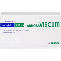 ABNOBAVISCUM Amygdali 0,02 mg ampuller, 21 stk