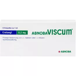 ABNOBAVISCUM Crataegi 0,2 mg ampuller, 8 stk