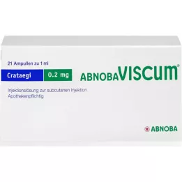 ABNOBAVISCUM Crataegi 0,2 mg ampuller, 21 stk
