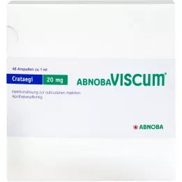 ABNOBAVISCUM Crataegi 20 mg ampuller, 48 stk
