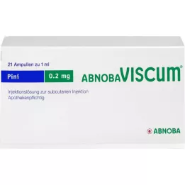 ABNOBAVISCUM Pini 0,2 mg ampuller, 21 stk