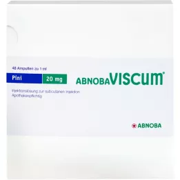 ABNOBAVISCUM Pini 20 mg ampuller, 48 stk