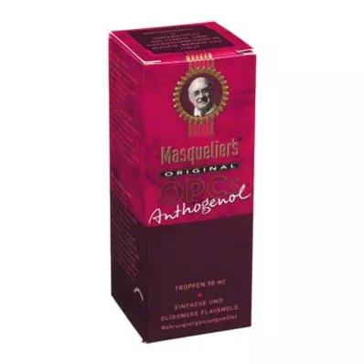 ANTHOGENOL Masquelier OPC Dråber, 50 ml ANTHOGENOL Masquelier OPC Dråber, 50 ml