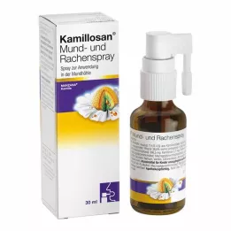 KAMILLOSAN Mund- og halsspray, 30 ml