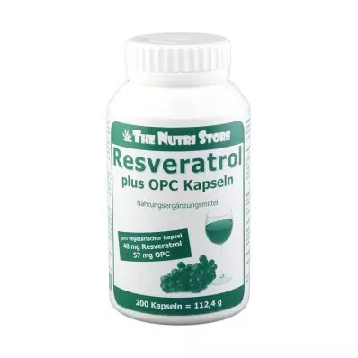 RESVERATROL PLUS OPC kapsler, 200 stk RESVERATROL PLUS OPC kapsler, 200 stk