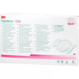 TEGADERM 3M CHG I.V Fikseringsbandage 8,5x11,5 cm 1657R, 25 stk