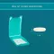 COMPEED Blisterpuds lille, 6 stk