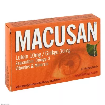 MACUSAN Tabletter, 30 stk MACUSAN Tabletter, 30 stk