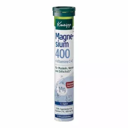 KNEIPP Magnesium 400+C+E brusetabletter, 15 stk
