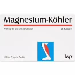 MAGNESIUM KÖHLER Kapsler, 1X15 stk