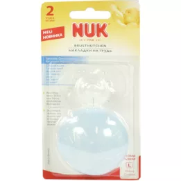 NUK Nippelskærme silikone str. L, 2 stk