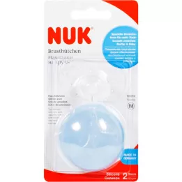NUK Nippelskærme silikone str. M, 2 stk