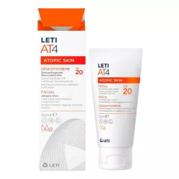 LETI AT4 Ansigtscreme SPF 20, 50 ml