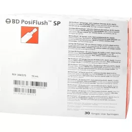 BD POSIFLUSH SP Skyllesystem fyldte sprøjter, 30X10 ml