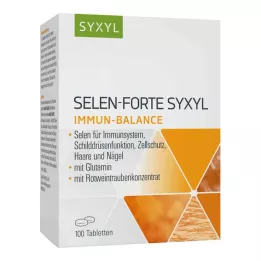 SELEN FORTE Syxyl tabletter, 100 stk