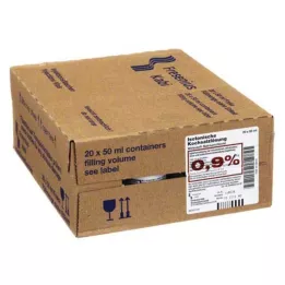 KOCHSALZLÖSUNG 0,9% Freka-Fl.Fresenius, 20X50 ml