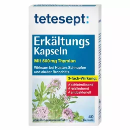 TETESEPT Kolde kapsler, 40 stk