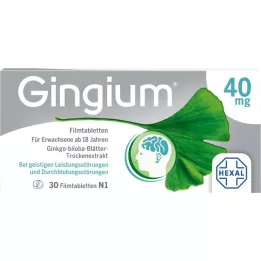 GINGIUM Filmovertrukne tabletter, 30 stk