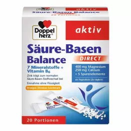 DOPPELHERZ Syre-Base Balance DIRECT Pellets, 20 stk