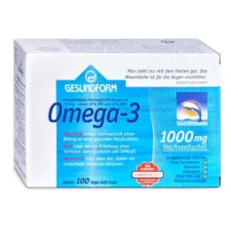 Sund form Omega-3 1.000 mg Vega Soft kapsler (100 stk.)